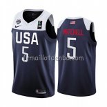 Maillot USA Donovan Mitchell 2019 FIBA Basketball World Cup Bleu