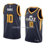 Maillot Utah Jazz Alec Burks Icon 2018 Bleu