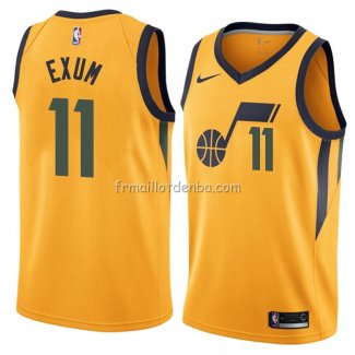 Maillot Utah Jazz Dante Exum Statement 2018 Jaune