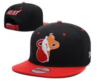 NBA Miami Heat Casquette Noir Rouge 2006