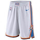 Short Oklahoma City Thunder 2017-18 Blanc