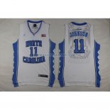 Commemorer Maillot Basket Johnson 11 Blanc 2013