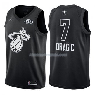 Maillot All Star 2018 Miami Heat Goran Dragic 7 Negro