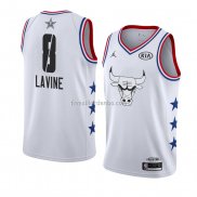 Maillot All Star 2019 Chicago Bulls Zach Lavine Blanc