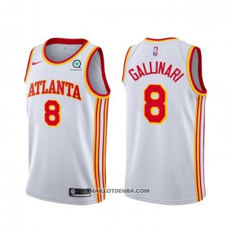 Maillot Atlanta Hawks Danilo Gallinari Association 2020-21 Blanc