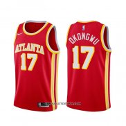 Maillot Atlanta Hawks Onyeka Okongwu Icon 2020-21 Rouge