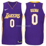 Maillot Basket Authentique Los Angeles Lakers Kuzma 2017-18 0 Volet