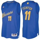 Maillot Basket Noel Day Golden State Warriors Thompson Bleu