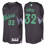 Maillot Basket Noel Day Minnesota Timberwolves Towns Noir