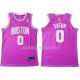 Maillot Boston Celtics Jayson Tatum Authentic Rosa Rosa
