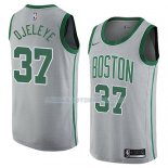 Maillot Boston Celtics Semi Ojeleye Ciudad 2018 Gris Gris