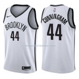 Maillot Brooklyn Nets Dante Cunningham Association 2017-18 44 Blancoo