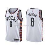 Maillot Brooklyn Nets Deandre Jordan Ville 2019-20 Blanc