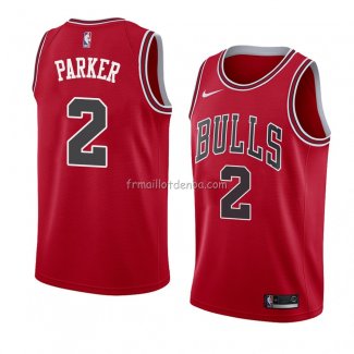 Maillot Chicago Bulls Jabari Parker Icon 2018 Rouge