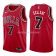Maillot Chicago Bulls Justin Holiday Icon 2017-18 7 Rojo