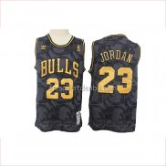 Maillot Chicago Bulls Michael Jordan Hardwood Classics Noir