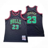 Maillot Chicago Bulls Michael Jordan NO 23 Mitchell & Ness 1997-98 Noir