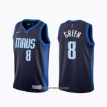 Maillot Dallas Mavericks Josh Green Earned 2020-21 Bleu