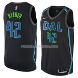 Maillot Dallas Mavericks Maxi Kleber Ciudad 2018 Noir