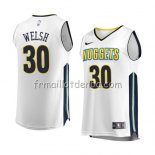 Maillot Denver Nuggets Thomas Welsh Association 2017-18 Blanc