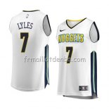 Maillot Denver Nuggets Trey Lyles Association 2017-18 Blanc