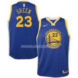 Maillot Enfant Golden State Warriors Draymond Green 2018 Bleu