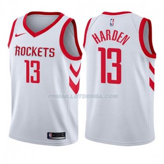 Maillot Basket Enfant Houston Rockets James Harden Association 2017-18 13 Blanc