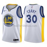Maillot Enfant State Golden State Warriors Stephen Curry Blanc