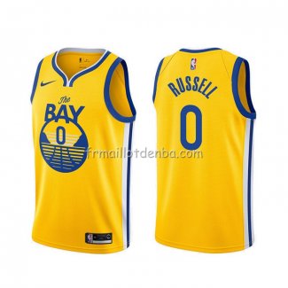 Maillot Golden State Warriors D'angelo Russell Statement 2019-20 Or