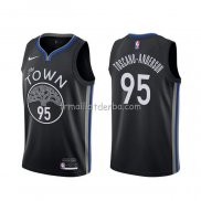 Maillot Golden State Warriors Juan Toscano-anderson Ville Noir