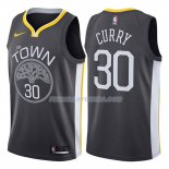 Maillot Basket Golden State Warriors Stephen Curry Statement 2017-18 30 Gris