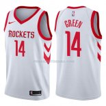 Maillot Houston Rockets Gerald Green Association 2017-18 14 Blancoo