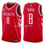 Maillot Houston Rockets Le'bryan Nash Icon 2017-18 8 Rojo