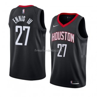 Maillot Houston Rocketst James Ennis Iii Statement 2018 Noir