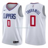 Maillot Los Angeles Clippers Sindarius Thornwell Association 2017-18 0 Blancoo