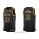 Maillot Los Angeles Lakers Deandre Jordan NO 10 Mamba 2021-22 Noir