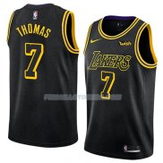 Maillot Los Angeles Lakers Isaiah Thomas Ciudad 2018 Noir