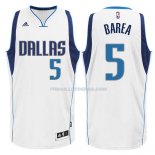 Maillot Basket Dallas Mavericks Barea 5 Blanco