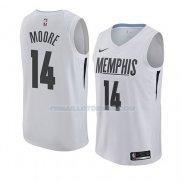 Maillot Memphis Grizzlies Doral Moore Ciudad 2018 Blanc