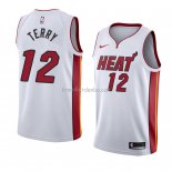 Maillot Miami Heat Heat Emanuel Terry Association 2018 Blanc
