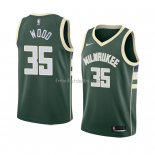 Maillot Milwaukee Bucks Christian Wood Icon 2018 Vert