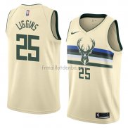 Maillot Milwaukee Bucks Deandre Liggins Ville 2018 Crema