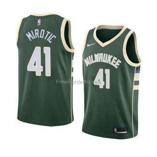 Maillot Milwaukee Bucks Nikola Mirotic Icon 2018 Vert