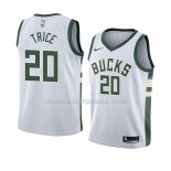 Maillot Milwaukee Bucks Travis Trice Association 2018 Blanc