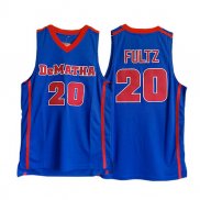 Maillot Basket NCAA Dematha Fultz 20 Bleu