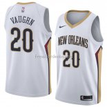 Maillot New Orleans Pelicans Rashad Vaughn Association 2018 Blanc