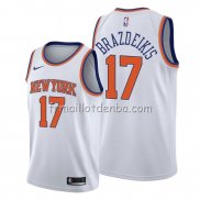 Maillot New York Knicks Iggy Brazdeikis Association 2019-20 Blanc