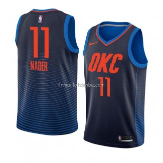 Maillot Oklahoma City Thunder Abdel Nader Statement 2018 Bleu