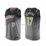 Maillot Oklahoma City Thunder Dennis Schroder Ville Gris