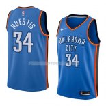 Maillot Oklahoma City Thunder Josh Huestis Icon 2018 Bleu